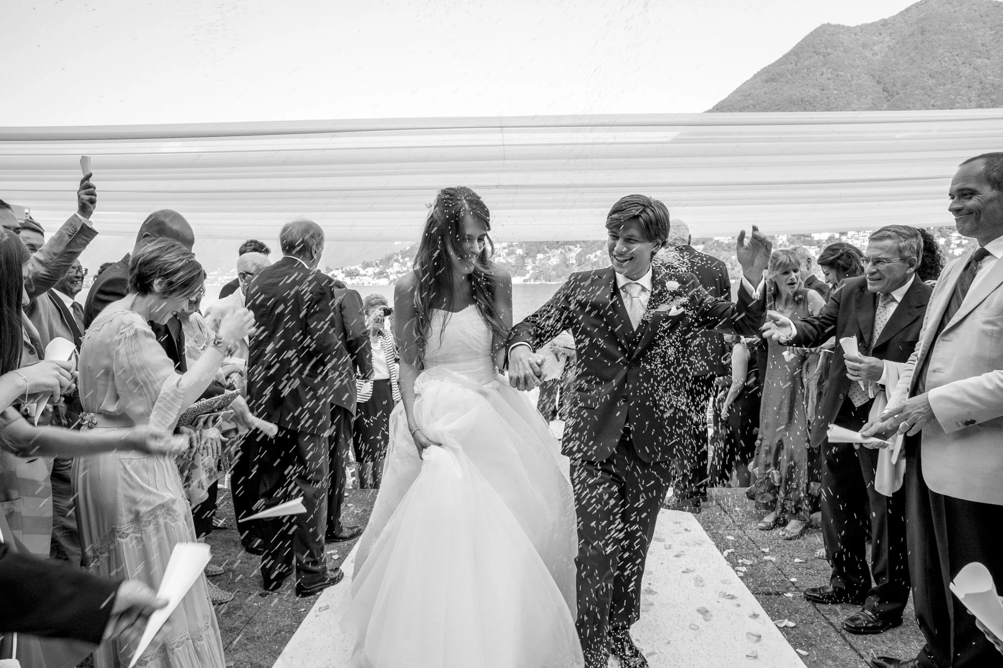 Un matrimonio davvero romantico a Villa Pizzo