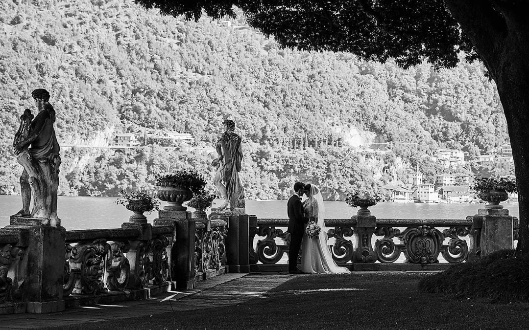 Stunning wedding at Villa del Balbianello