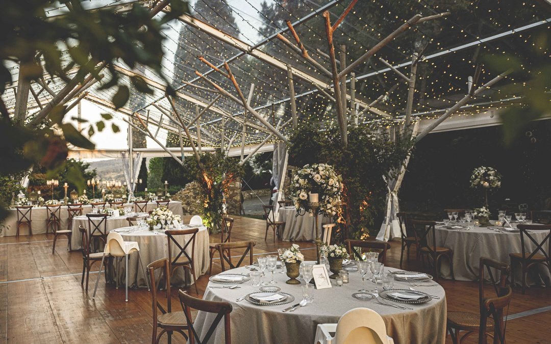 Charming wedding in a Tuscan castle