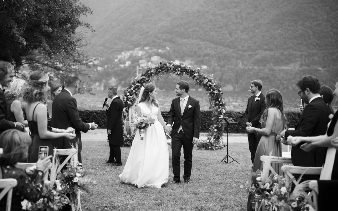 Amazing wedding on Lake Como at Villa Erba