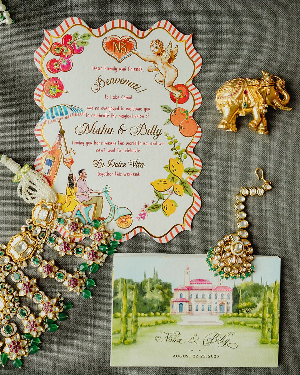 Indian wedding on Lake Como - SugarEvents Luxury Wedding and Event Planner