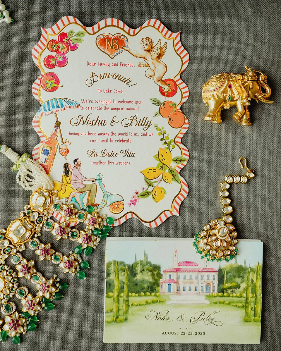 Indian wedding on Lake Como - SugarEvents Luxury Wedding and Event Planner
