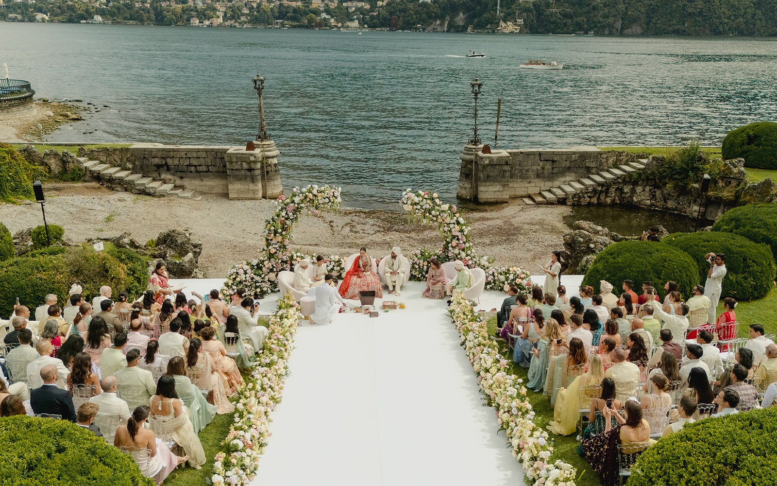 Indian wedding on Lake Como - SugarEvents Luxury Wedding and Event Planner