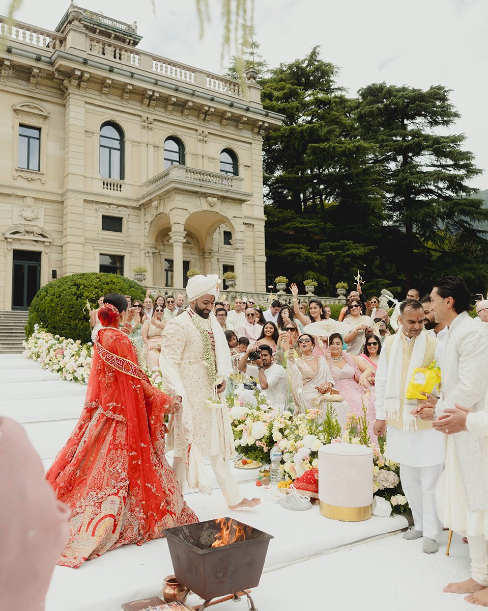 Indian wedding on Lake Como - SugarEvents Luxury Wedding and Event Planner