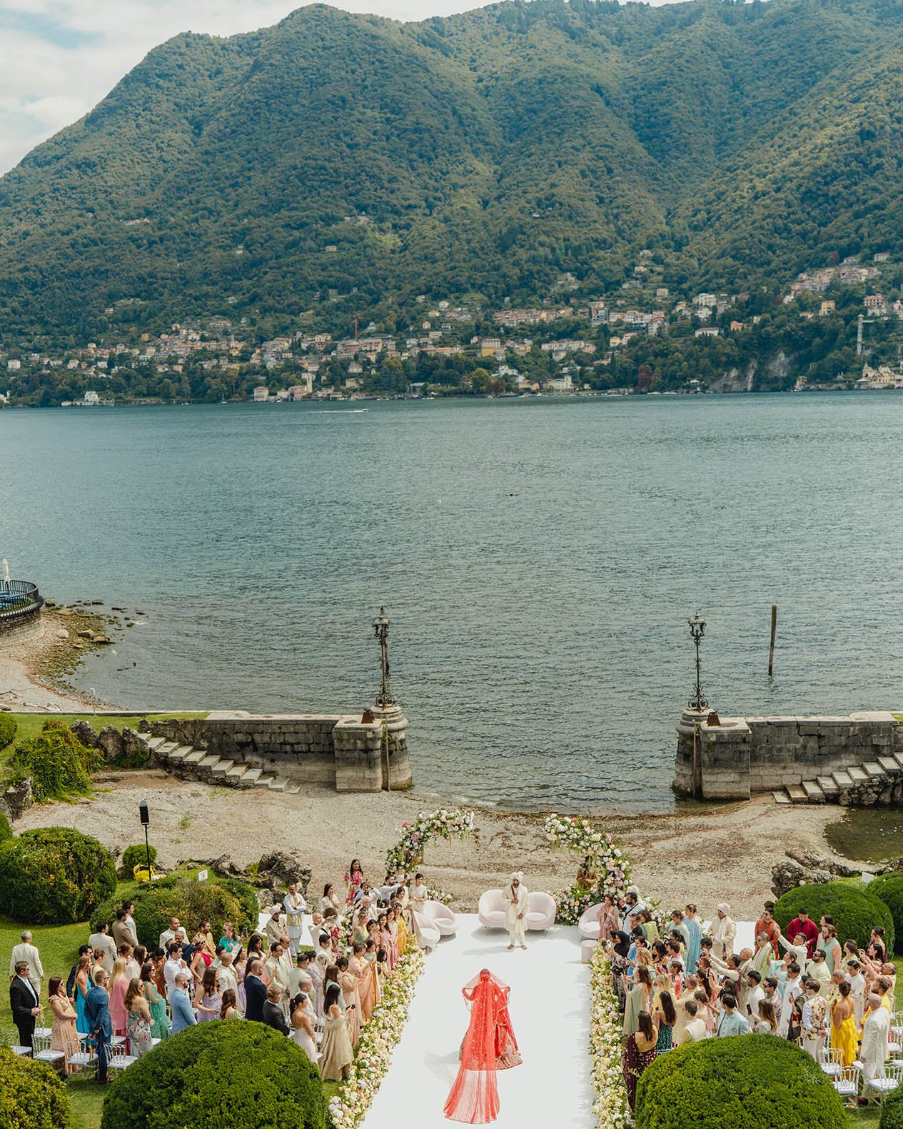Indian wedding on Lake Como - SugarEvents Luxury Wedding and Event Planner