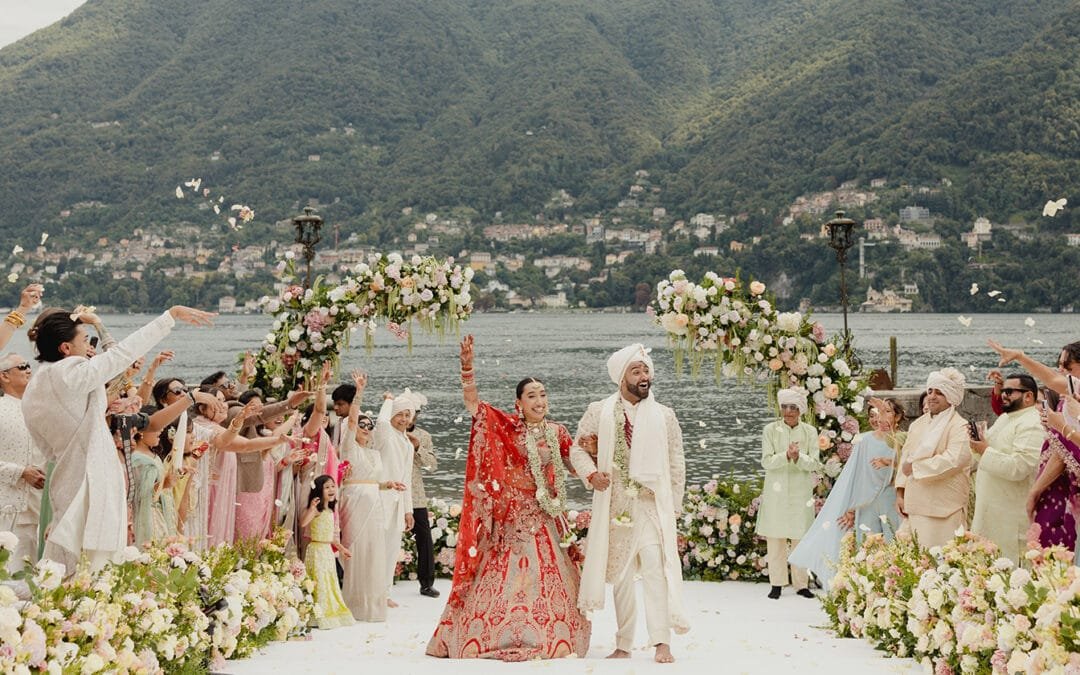 Un matrimonio indiano di quattro giorni sul Lago di Como