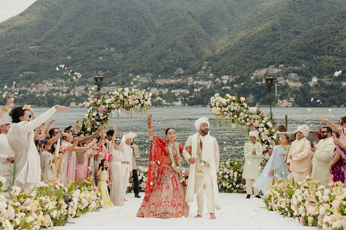 Un matrimonio indiano di quattro giorni sul Lago di Como