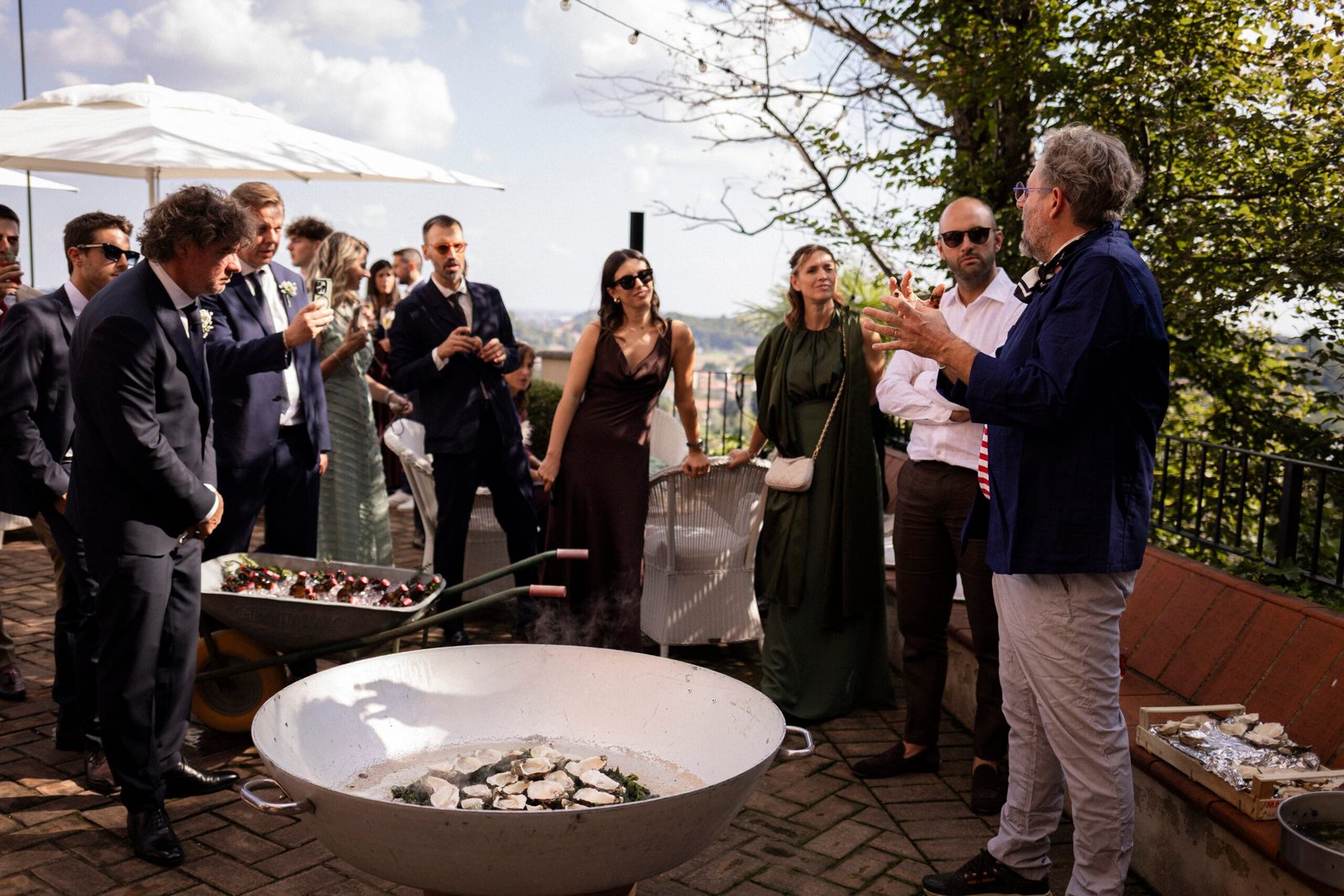 gourmet wedding a Villa Calchi - SugarEvents Luxury Wedding and Event Planner