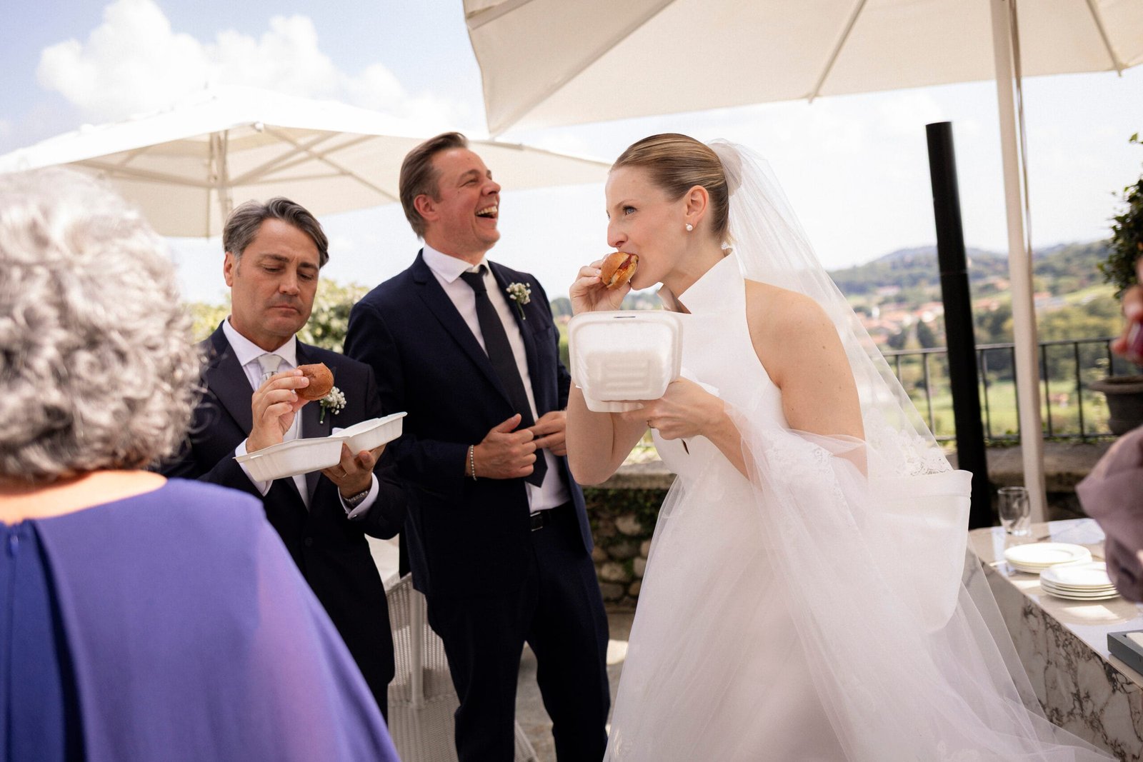 gourmet wedding a Villa Calchi - SugarEvents Luxury Wedding and Event Planner
