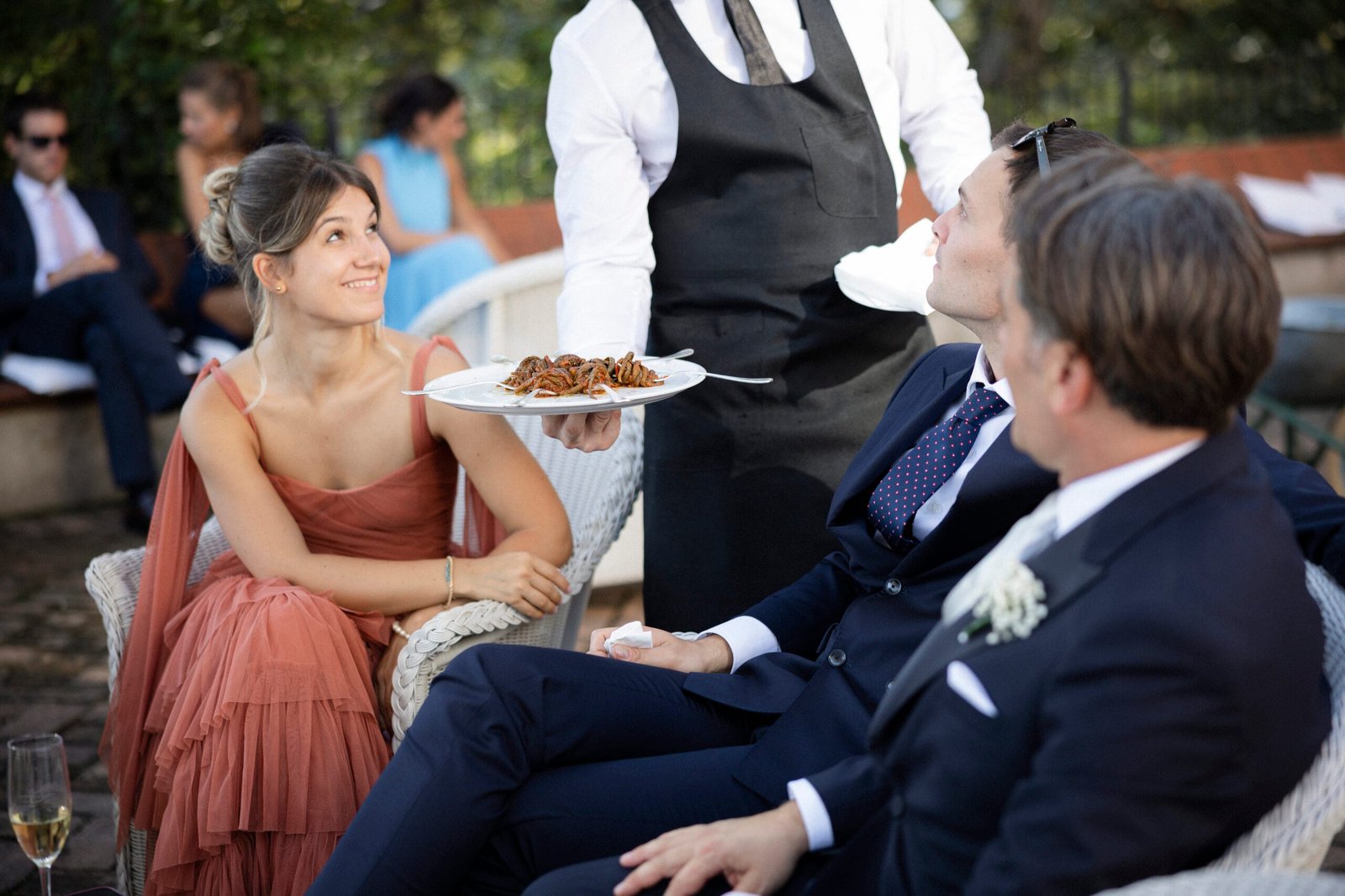 gourmet wedding a Villa Calchi - SugarEvents Luxury Wedding and Event Planner