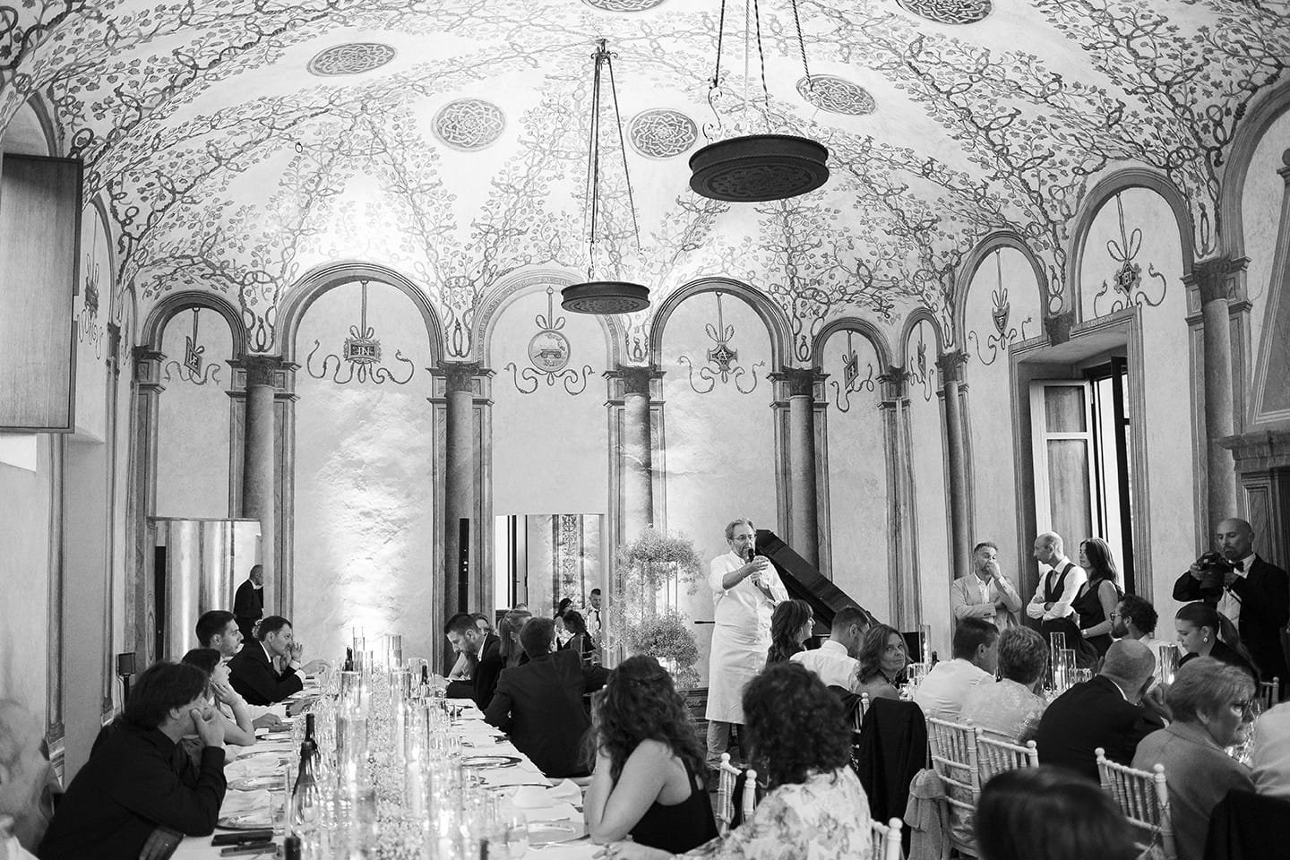 gourmet wedding a Villa Calchi - SugarEvents Luxury Wedding and Event Planner