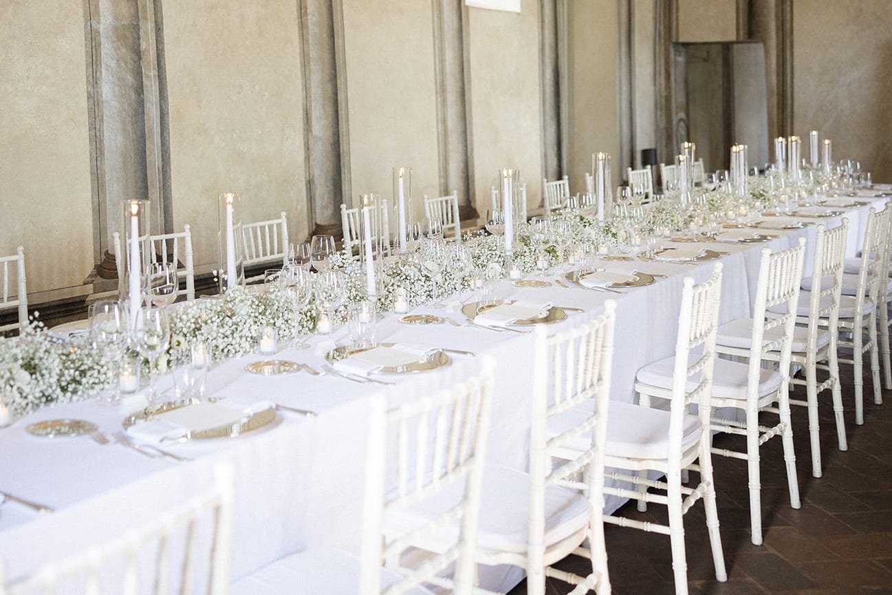 Un delizioso matrimonio gourmet a Villa Calchi
