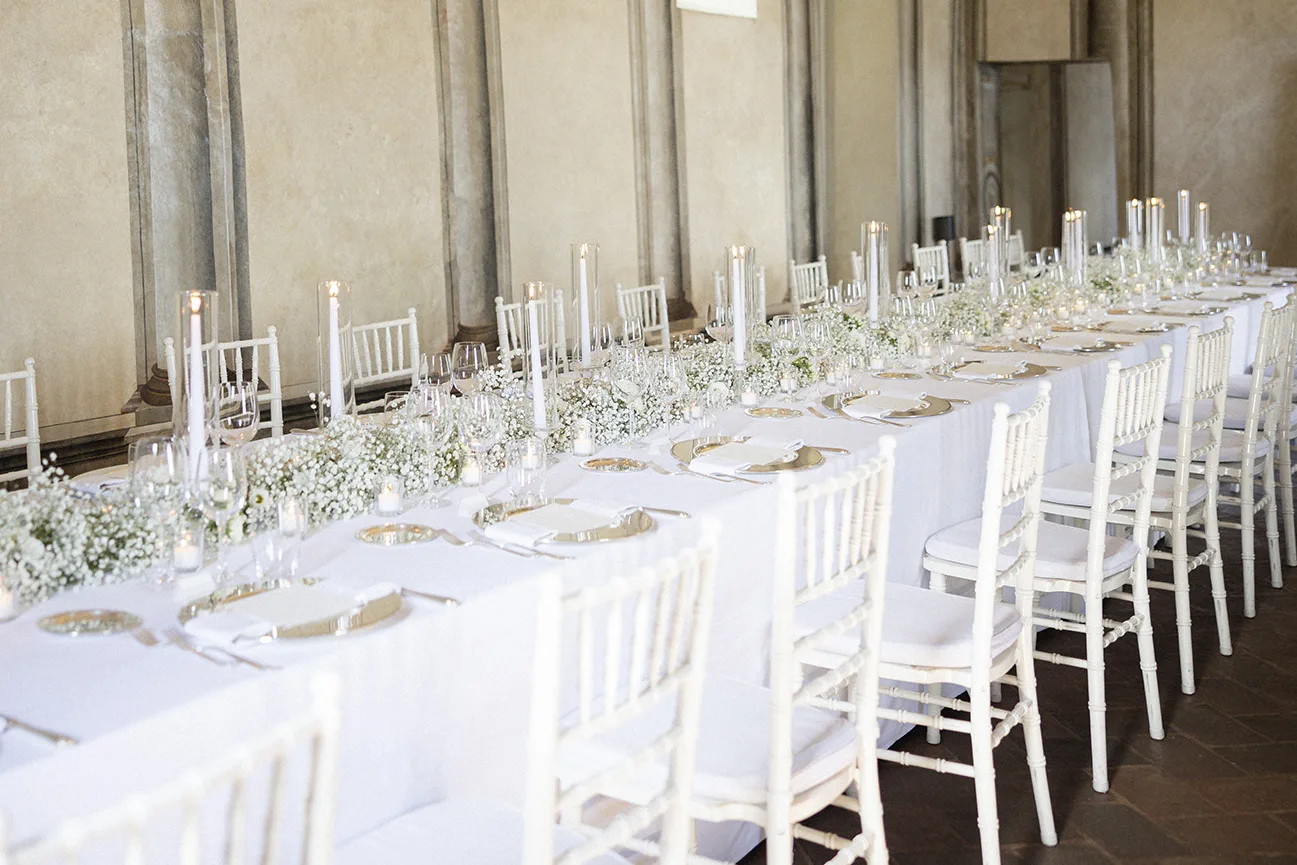 A delicious gourmet wedding at Villa Calchi
