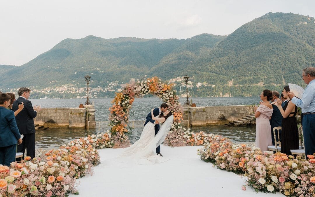 An elegant wedding on Lake Como at Villa Erba