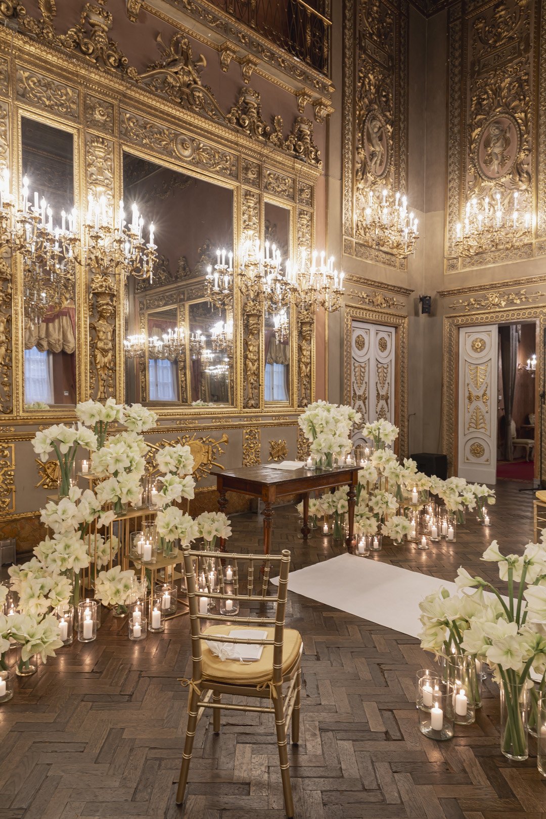 Sontuoso matrimonio a Palazzo Borghese - SugarEvents Luxury Wedding and Event Planner