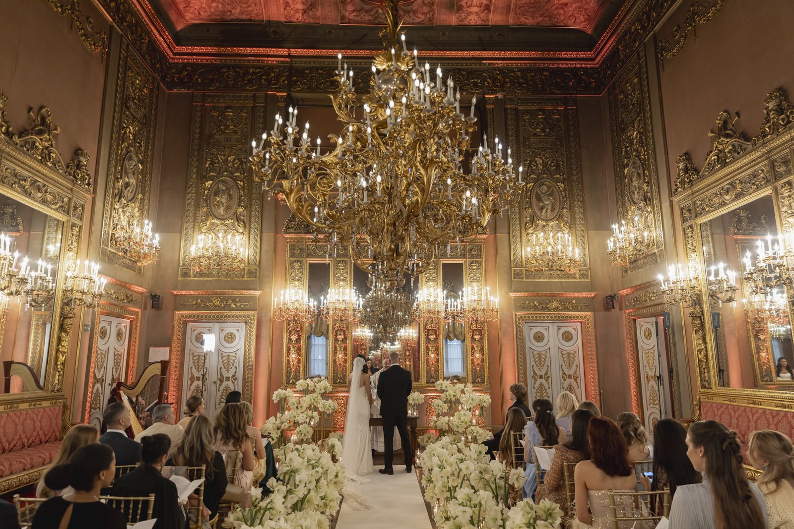 Sontuoso matrimonio a Palazzo Borghese - SugarEvents Luxury Wedding and Event Planner