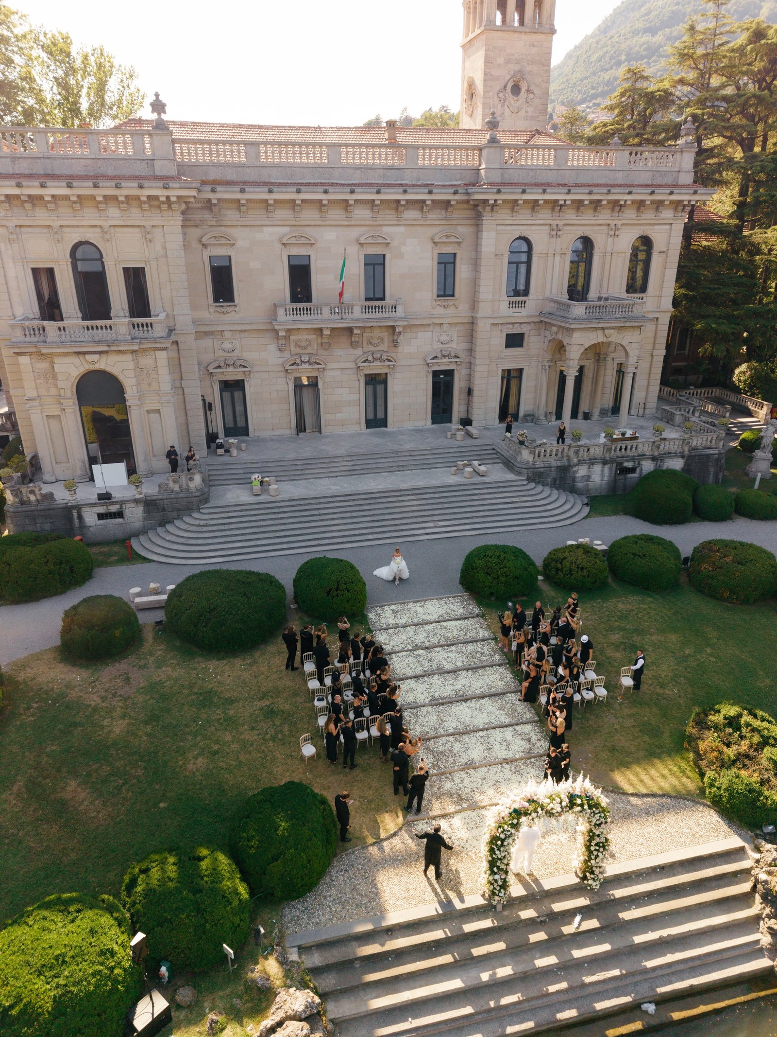 wedding at Villa Erba - SugarEvents Luxury Wedding and Event Planner