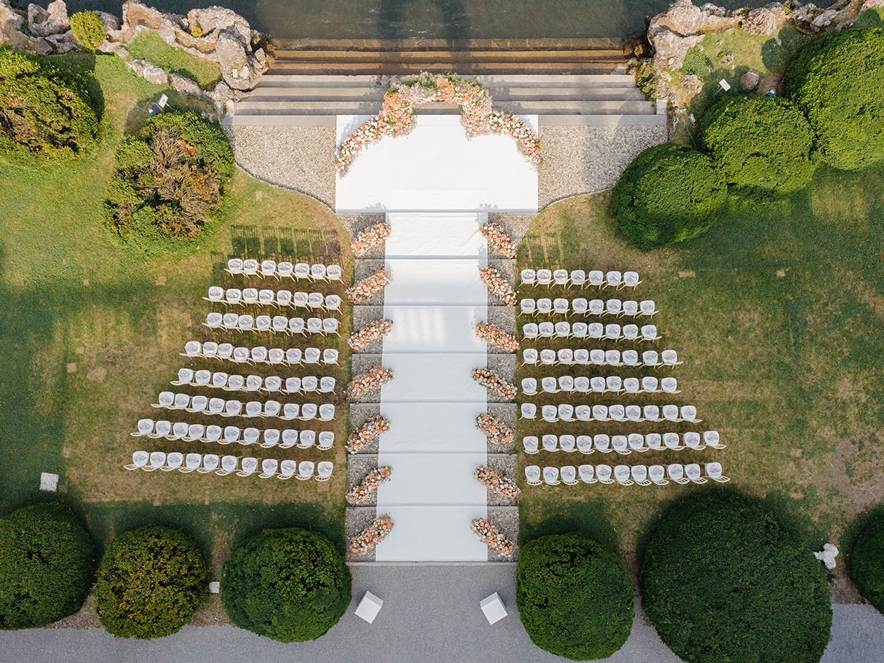 villa erba - SugarEvents Luxury Wedding and Event Planner